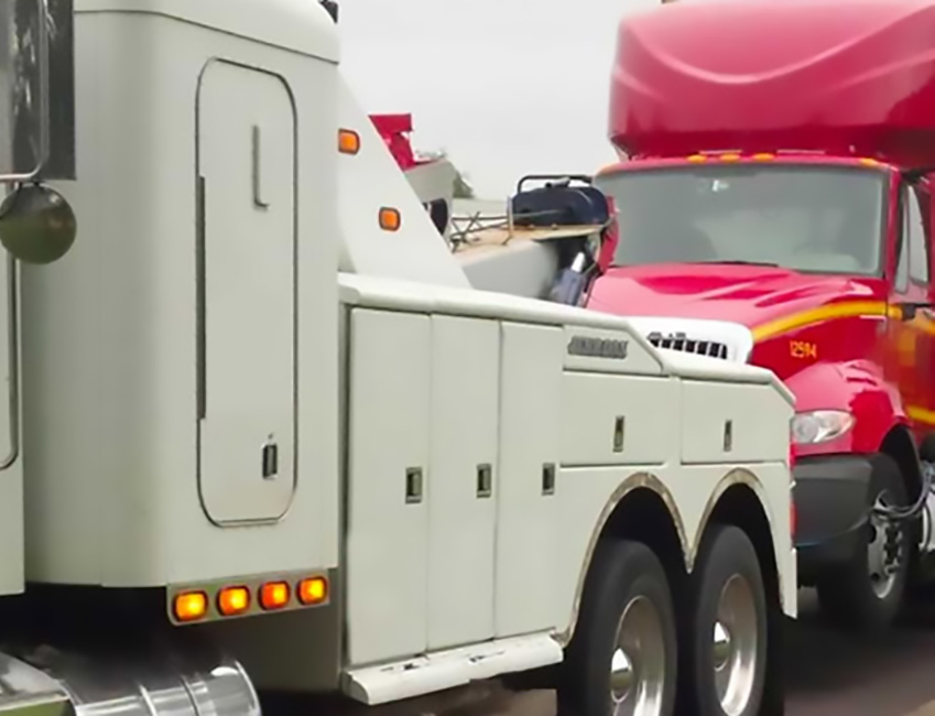 Semi Towing